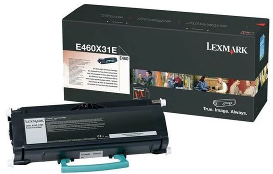 Tonerių kasetė Lexmark E460X31E, juoda