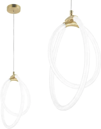 Lubinis šviestuvas Toolight Šviestuvas LED G019-CP Gold