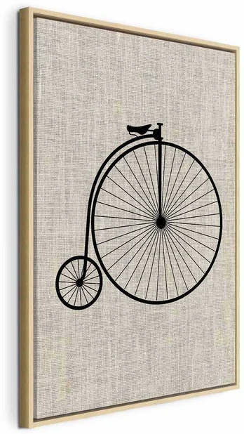 Artgeist Paveikslas - Vintage Bicycle (1 Part) Vertical