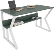 Stalas Kalune Design Wake 875ZNA4576, baltas/žalias kaina