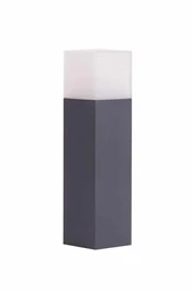 Šviestuvas Su-Ma Cube, 20W, E27, IP44, pilkas, 8 cm x 33 cm