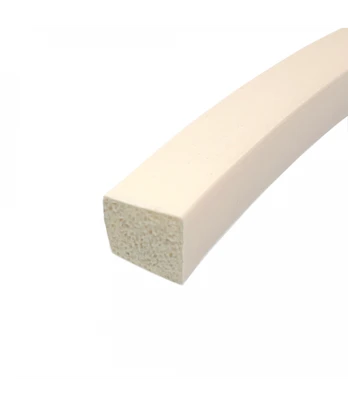 Profilis iš silikoninės porėtos gumos 15x15 mm
