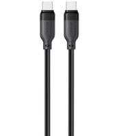 Juodas USB-C - USB-C 60W 120cm laidas "Acefast C16-03"