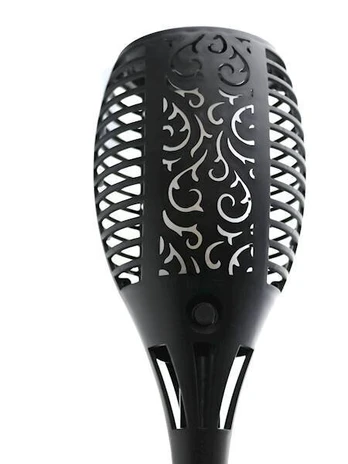 LED žibintas su saulės baterija Flame