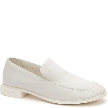 Loaferiai moterims, Balta, Loafers