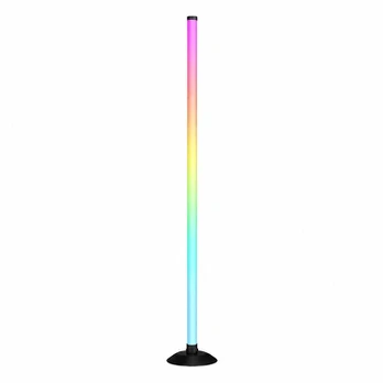 Smart RGBIC LED kampinė grindų lempa, 1 vnt.
