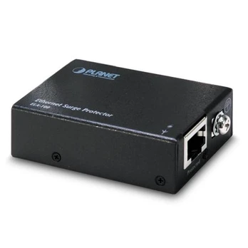 PLANET ELA-100 surge protector Juodas