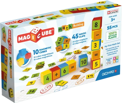Magnetiniai kaladėlės - Matematika (55 vnt.)