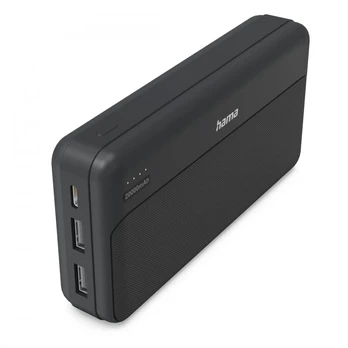 Hama Power pack pocket 20000 mAh 2xusb-a antracyt