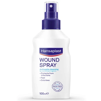 Žaizdų dezinfekavimo purškalas HANSAPLAST, 100 ml