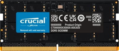 Notebook memory DDR5 SODIMM 32GB/5600 CL46 (16Gbit) kaina