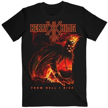 Rock Marškinėliai Kerry King From Hell I Rise Hell King, Dydis: L