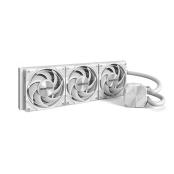 Montech HyperFlow Silent AiO Wasserkühlung - 360mm, baltas