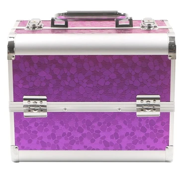 Kosmetikos priemonių lagaminas Professional Style, violetinė