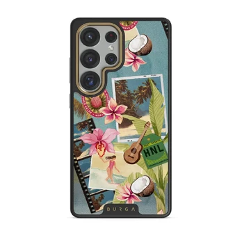 Honolulu - Samsung Galaxy S25 Ultra Case, Elite Dark (Magnetic) / Gold