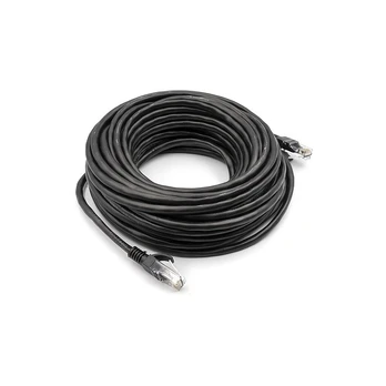 Kabelis Cat5E UTP, 15m, juodas