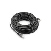 Kabelis Cat5E UTP, 15m, juodas kaina