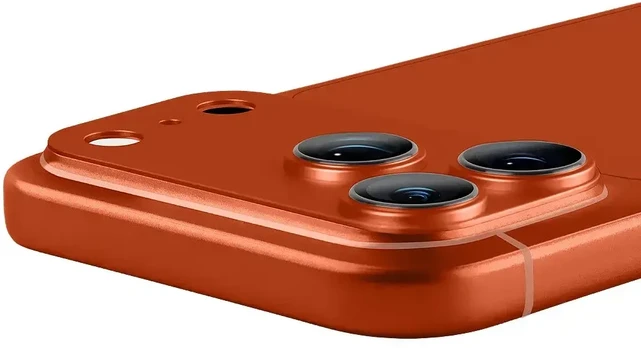 OBAL:ME Camera Island Lens Protector for Apple iPhone 17 Pro Max Cosmic Oranžinis