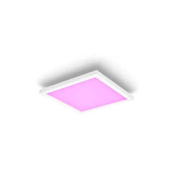 Philips apšvietimo prietaisas Hue Surimu Panel Square Small, baltos spalvos