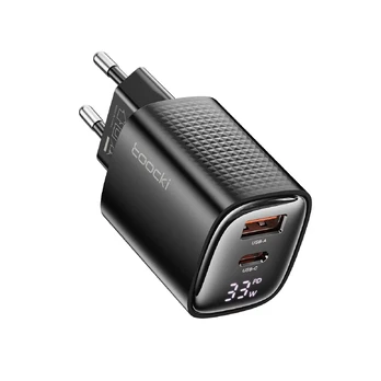 Toocki XR04 33W GaN Fast Charger QC PD (USB-C + USB-A)