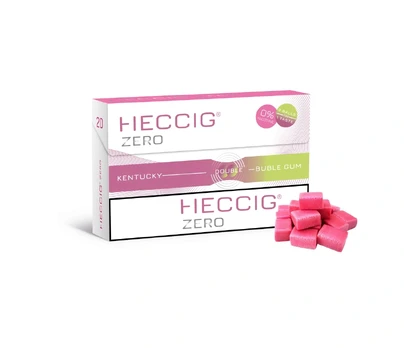 Heccig Zero Bubble Gum Kaitinimo Lazdelės