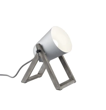 TRIO-Lighting Marc table lamp E27 grey gaismeklis