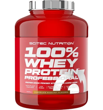 Scitec 100% Whey Protein Professional, Chocolate Hazelnut, 1816 g