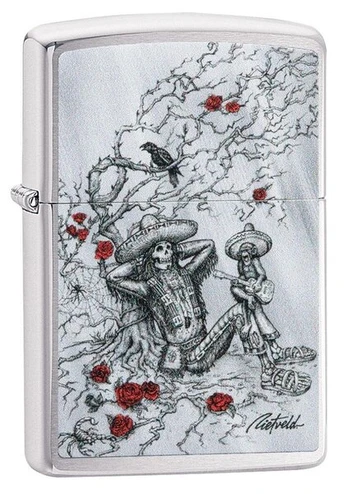 Žiebtuvėlis Zippo 49144 Rietveld, sidabrinis