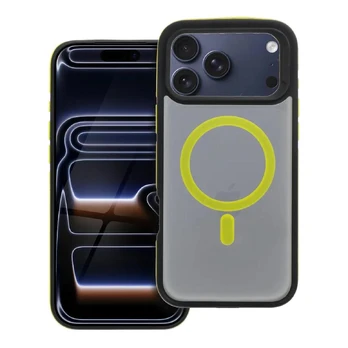 Riff NEO Magsafe back case for Apple iPhone 17 Pro Black/Yellow