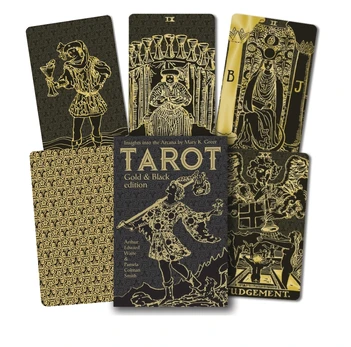 Tarot - Gold and Juodas Edition kortos