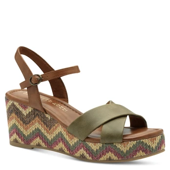 Basutės moterims, Ruda, Sandals