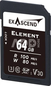 Exascend Element UHS-I SD Card Series 64GB