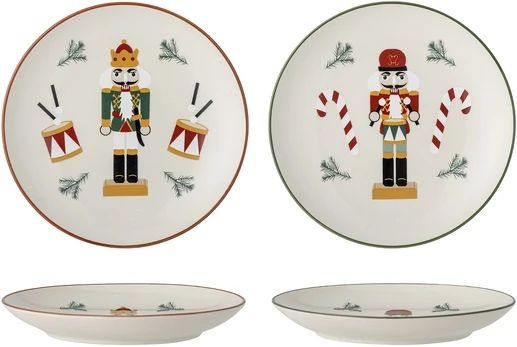 Bloomingville - Jolly Plate - Multi - Stoneware