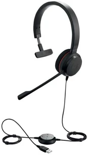 Ausinės Jabra EVOLVE 20 MONO UC kaina