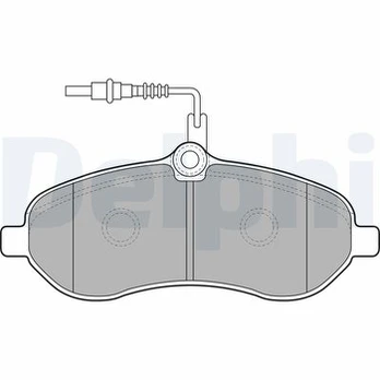 DELPHI LP1995 Brake pad set
