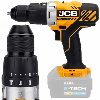 Suktuvas - gręžtuvas JCB Suktuvas - gręžtuvas akumuliatorinė 18V 45Nm (bez akumulatora)