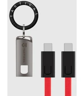Tactical OODA Loop Cable USB-C USB-C Raudona