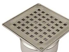Blücher afl.skål 110mm - u.st.m.ri+rm beton.klink