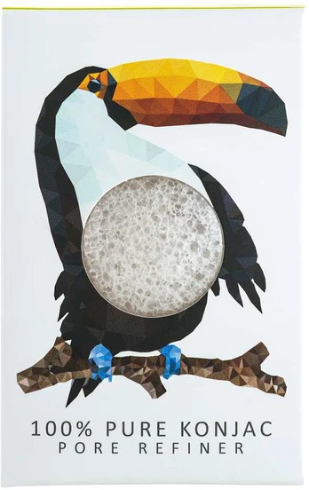 Konjac, Rainforest Toucan, Makeup Sponge