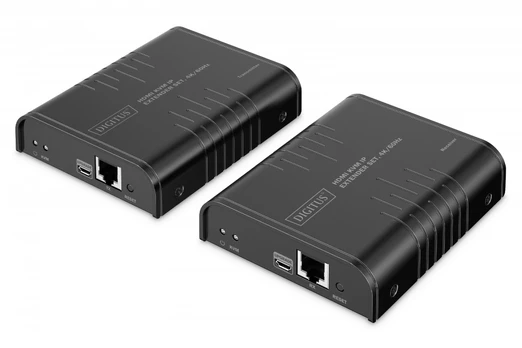 DIGITUS Extender Set HDMI KVM 4K/60Hz juodas