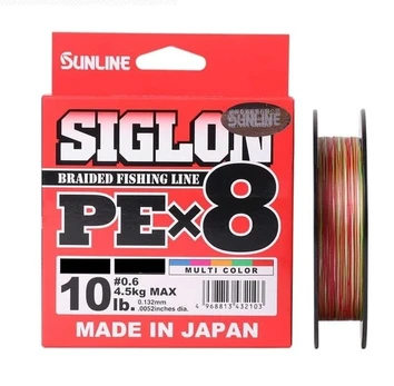 Valas SUNLINE Siglon PE×8, įvairių spalvų