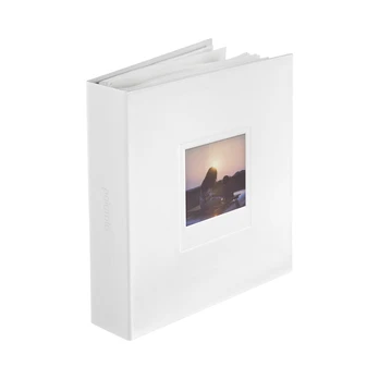 Talpus Polaroid nuotraukų albumas Balta