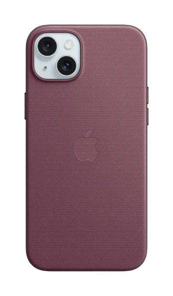 Telefono dėklas Apple FineWoven With MagSafe, iPhone 15 Plus, bordo