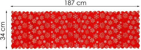 Springos CA0615 KALĖDINIS PROTEKTORAS 183X36 CM
