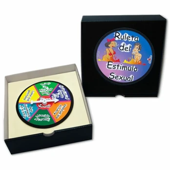 Diablo Picante Party Roulette Game - Fun Cardboard Spin Game, Spanish Version