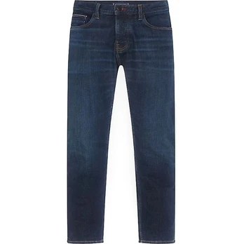 Tiesūs džinsai -vyrams, Mėlyna, Straight denton jeans