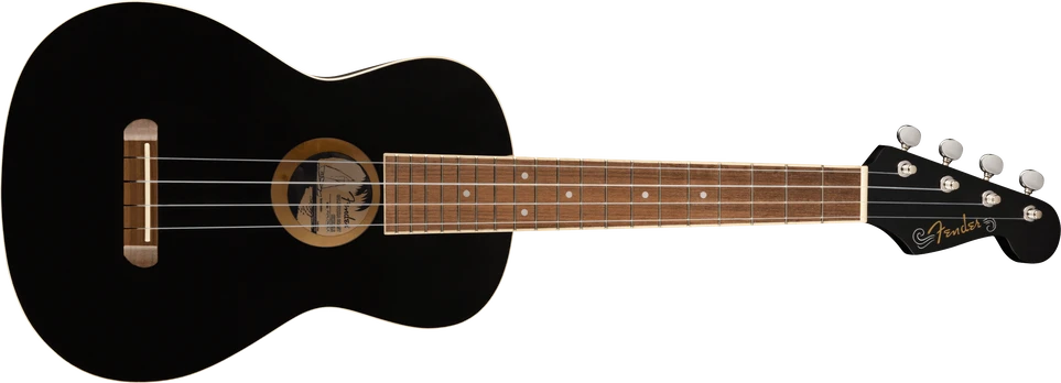 Tenorinė ukulelė Fender AVALON TENOR UKE, BLK WN