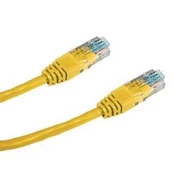 DATACOM Kiti PATCH CABLE Patch cable UTP CAT6 0.5m Geltonas