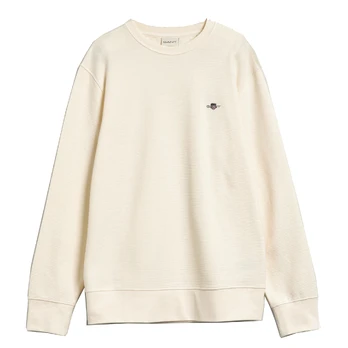 Sportinis nertinis vyrams, Smėlio, Texture C-neck sweat