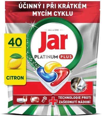JAR dishwashing capsules Platinum Plus 40pcs
